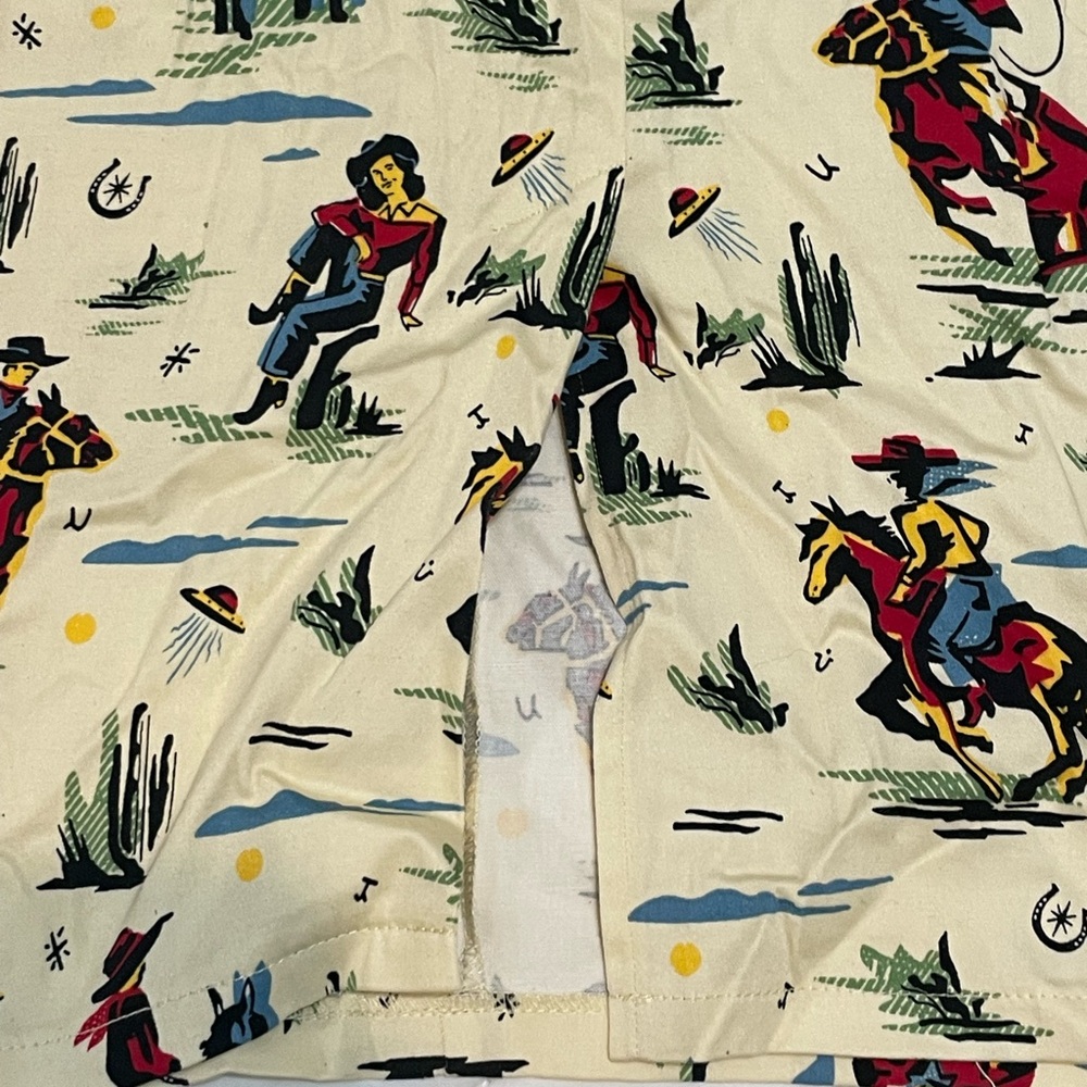 Collectif Rodeo Wiggle Dress - Picture 6 of 8